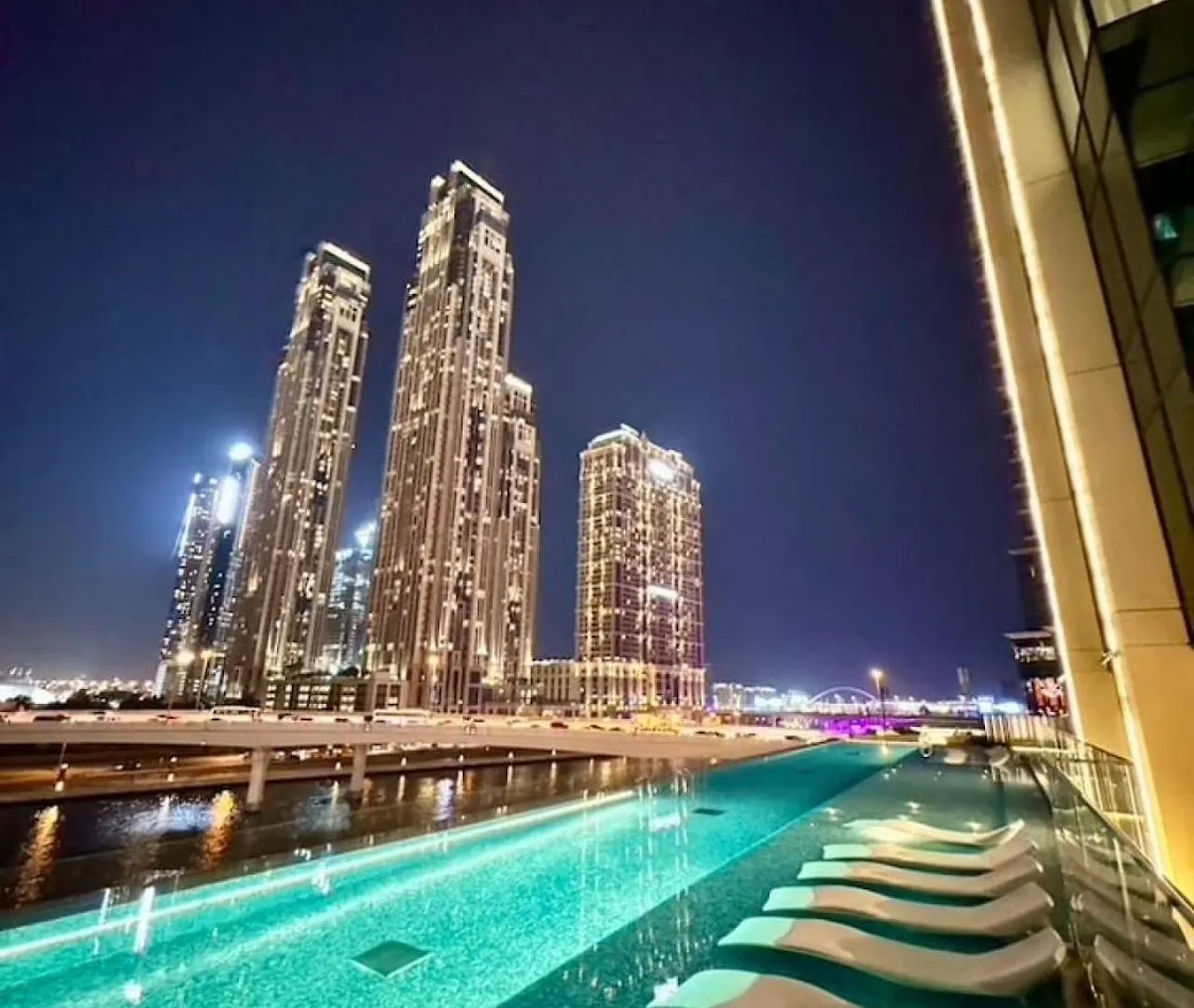 Incredible Views - Infinity Pool - New - 2Br 6 Pax Apartment Dubai